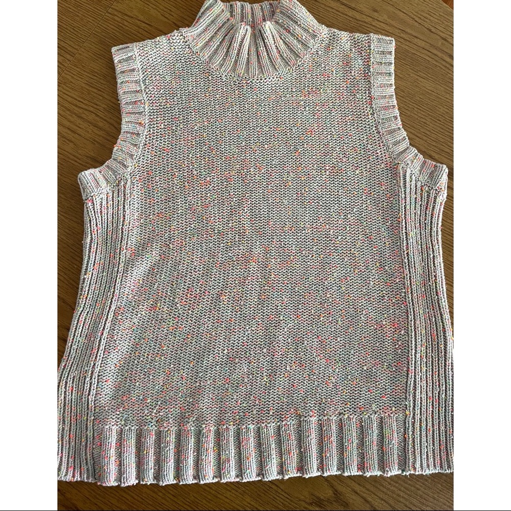 STUNNING Anthropologie Confetti Sweater Tank